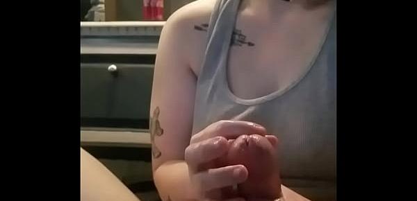  girlfriend gives multiple ruined orgasms to sissy boyfriend